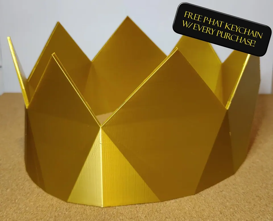Golden party hat