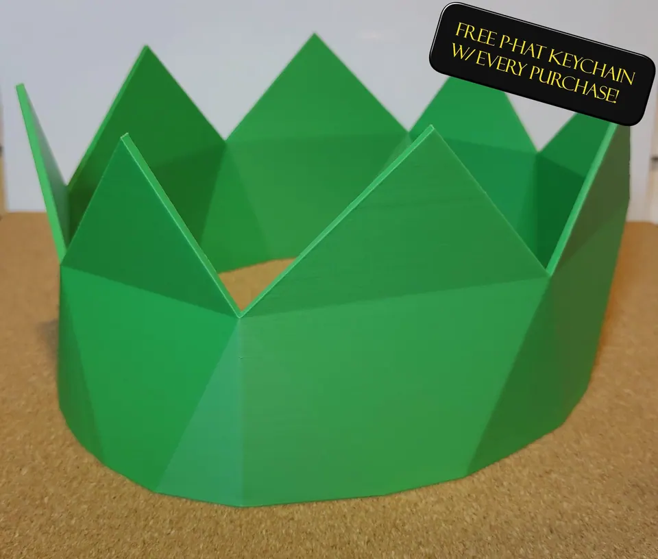 Green party hat